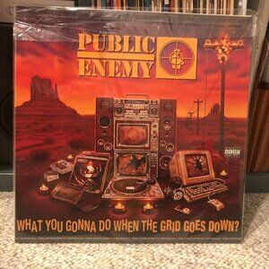 What You Gonna Do When the Grid Goes Down?  Public Enemy LP EX++